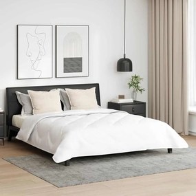 Edredão com travesseiro 3 pcs Branco 260 x 220 cm Microfibra