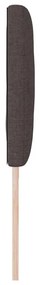 Cabeceira Design de Blocos de Diamante Marrom Escuro, 200 cm, Tecido