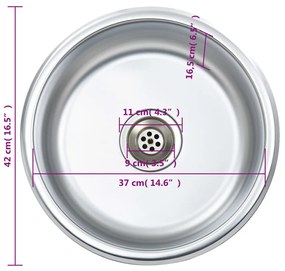 Lava-louças de cozinha com ralo e sifão aço inoxidável