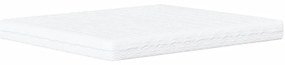 Cama com colchão 160x200 cm veludo cinzento-claro