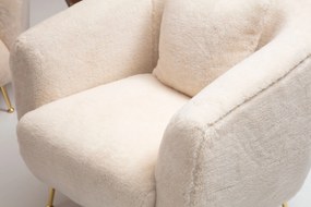 Cadeira Wing Istiridye – Bege – 85x85x80 cm