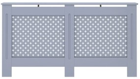 Cobertura de radiador 152x19x81,5 cm MDF antracite