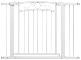 PawHut Barreira de Segurança para Cães Extensível 76-102 cm Barreira p