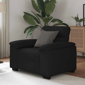 Poltrona 60 cm tecido preto