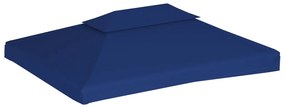 Cobertura gazebo c/ 2 camadas 310 g/m² 4x3 m azul