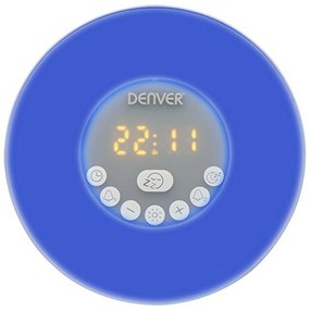 Rádio Despertador Denver Electronics 111131010010 FM Bluetooth LED