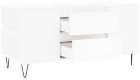 Mesa de centro 102x44,5x50 cm derivados de madeira branco