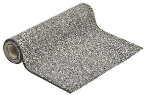 vidaXL Revestimento de pedra 400x100 cm cinzento