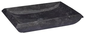 Lavatório 50x35x10 cm mármore preto
