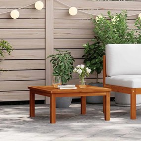 vidaXL Mesa lounge de jardim 63x63x30 cm madeira de acácia maciça