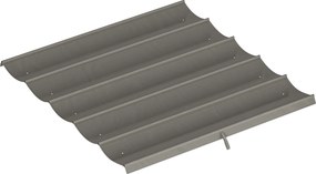 Outsunny Lona de cobertura para pérgola retrátil 3 x 3 m - apenas lona 250 x 255 cm cinza claro | Aosom Portugal
