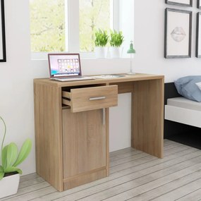 vidaXL Mesa de parede dobrável 100x60 cm carvalho
