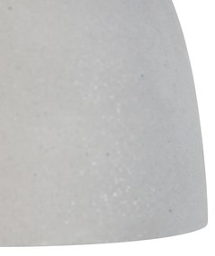 Moderne hanglamp zwart met grijs beton - Eton Moderno