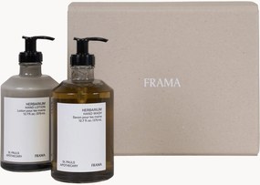 Caixa de presente Herbarium (laranja, zimbro, rosa, madeira de ho), conjunto de 2