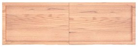 Prateleira de parede 160x50x(2-6) cm carvalho tratado castanho