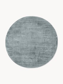 Tapete redondo em viscose artesanal Jane