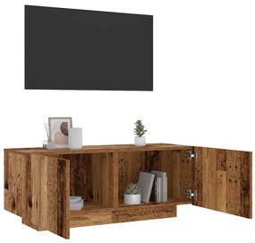 Móvel de TV 100x35x40 cm derivados de madeira madeira velha