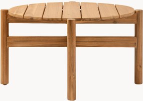 Mesa de centro redonda em madeira de acácia Majorelle, Ø 80 cm