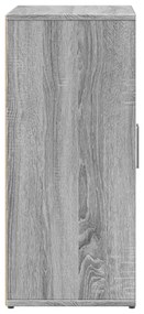 Aparadores 2 pcs 60x31x70 cm derivados madeira cinzento sonoma