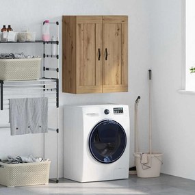 vidaXL Armário de parede Carvalho Artesanal 69,5 x 34 x 90 cm