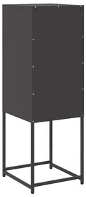 Aparador 36x39x107 cm aço laminado a frio preto
