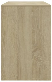 3 pcs conjunto de jantar derivados de madeira carvalho sonoma