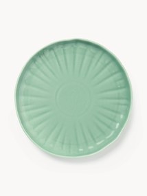 Pratos de jantar em porcelana com relevo Sali, 4 uni.