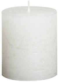 Velas rústicas cilíndricas 6 pcs 80x60 mm branco