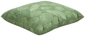 Travesseiros 4 pcs Padrão de Folha 60x60 cm Tecido