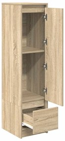Aparador alto 29,5x34x119,5cm deriv. madeira carvalho sonoma