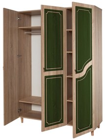 Roupeiro Mode – Carvalho Sonoma – 135 cm x 192 cm x 52 cm