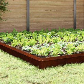 vidaXL Cercas de caracol 20 pcs Ferro Enferrujado