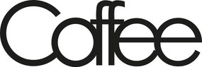 Acessório Decorativo de Parede Coffee – Preto – 50 x 17 cm