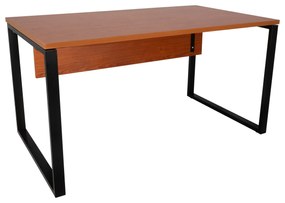 Secretária 1200x800x740mm – Kclose Antracite / Cerejeira