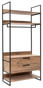 Guarda-roupa Dynamic – Pinho Atlântico – 104x225x52 cm