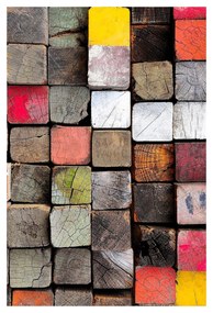 Tapete Wookece245 – Multicolor – 50x80 cm | Tribo Home