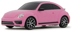 Carro Telecomandado VW Beetle 1:24 2,4GHz Rosa