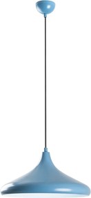 Candeeiro de Teto Eysan – Azul Claro – Ø35 h:20 cm