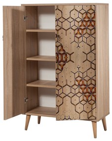 Armário Multiusos Multibox – Carvalho Sonoma – 80x127x36 cm