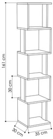 Secretária Extra – Nogueira – 120x78,8x60 cm