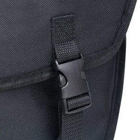 Alforge para bicicleta impermeável 21 L preto