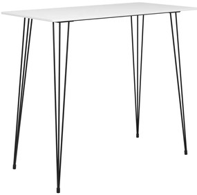 Mesa de bar 120x60x105 cm branco