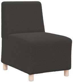 Sofá Chiar 3 pcs Cinzento escuro 55 x 74 x 82 cm