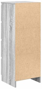 Aparador 37,5x35x99 cm derivados de madeira cinzento sonoma