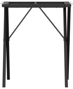Pernas para mesa de jantar estrutura em X aço
