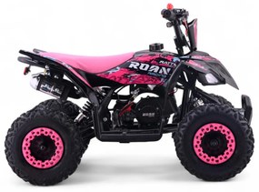 MINI MOTO 4 GASOLINA PARA CRIANÇAS 49cc Roan Ratte R6 4.5cv ROSA