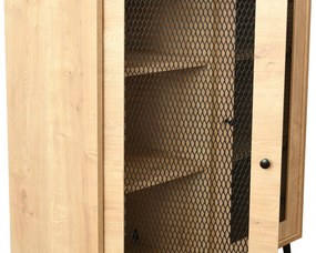 Aparador Wire – Carvalho – 40x90x110 cm