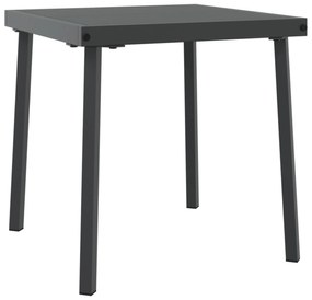 Conjuntos de espreguiçadeiras 2 pcs com rodas e mesa em rattan sintéti