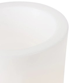 Candeeiro de pé inteligente para exterior com jardineira branco IP65 Incl. LED Wifi A60 - Verano Moderno