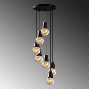 Chandelier Fes – Preto – 50 x 50 cm